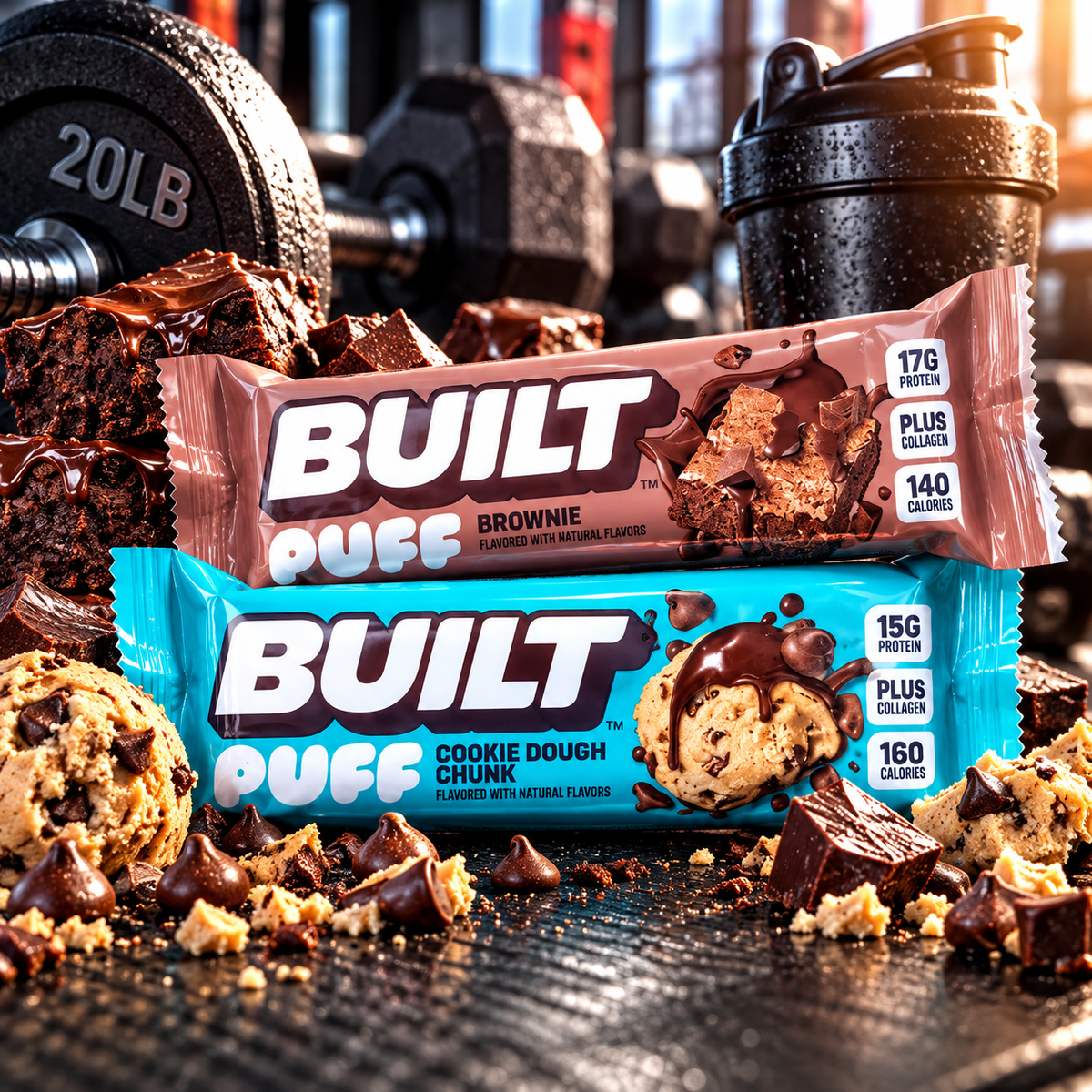 Built Puff Protein Bars 40g