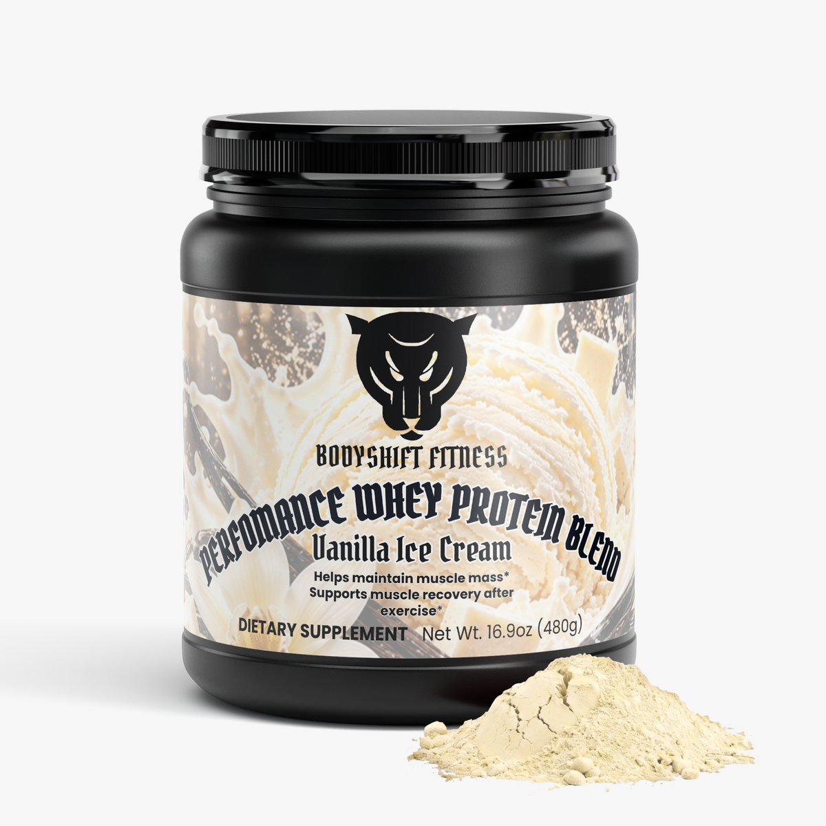 Performance Whey Protein Blend (Vanilla Ice Cream)
