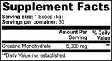 BSF Creatine Monohydrate (Unflavored)