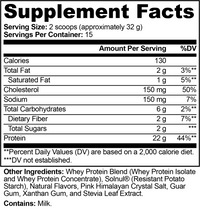 Performance Whey Protein Blend (Vanilla Ice Cream)
