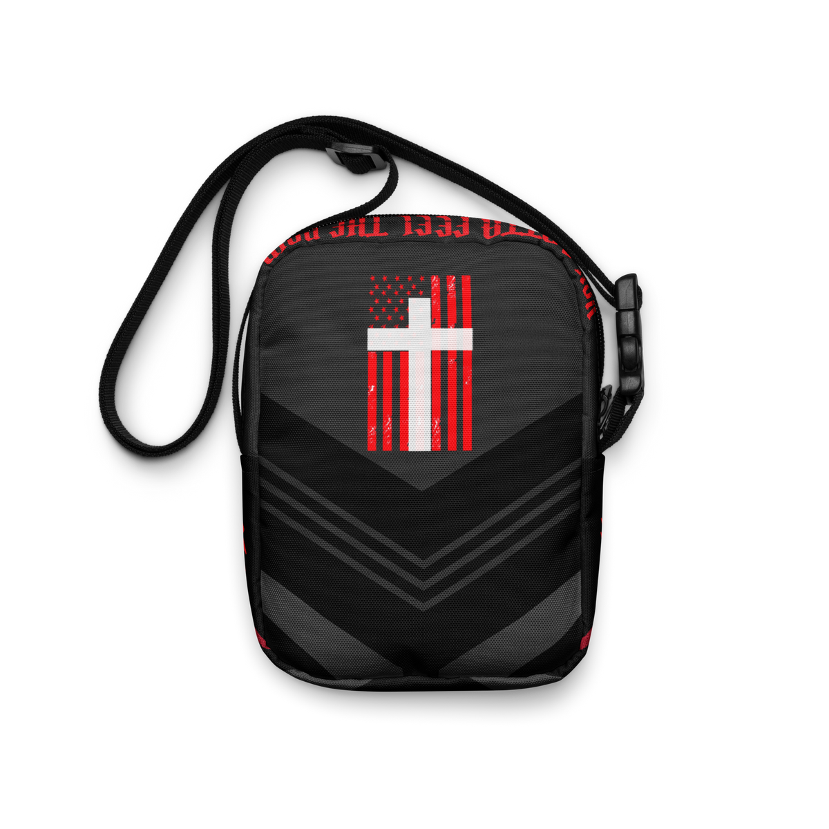 Bodyshift Gotta Feel The Pain To Get The Gain Crossbody Bag