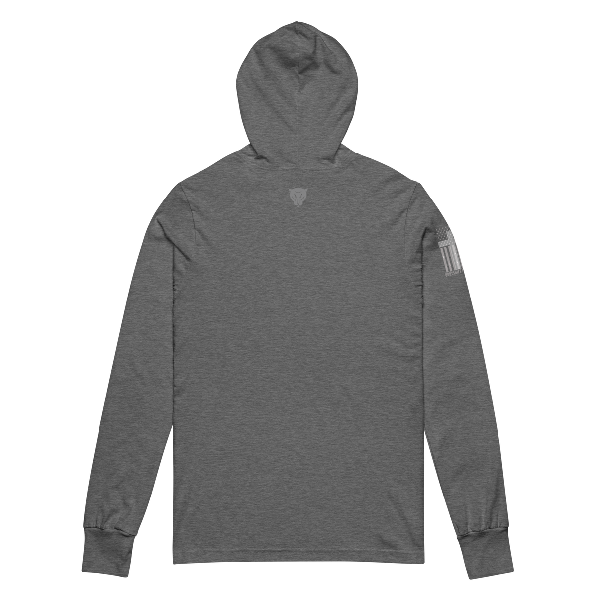 Bodyshift Men's Hooded Long Sleeve Find Strength Tee