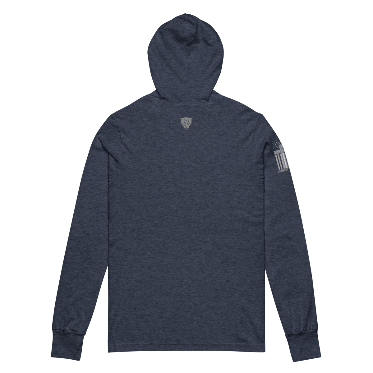 Bodyshift Men's Hooded Long Sleeve Find Strength Tee